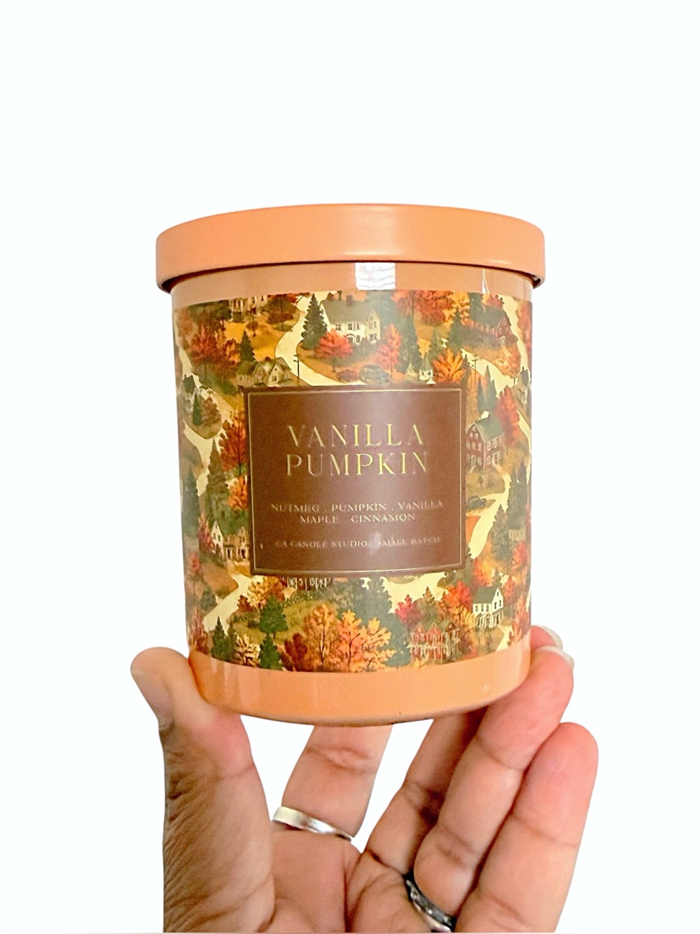 Leoben Company Vanilla Pumpkin Scented Candle